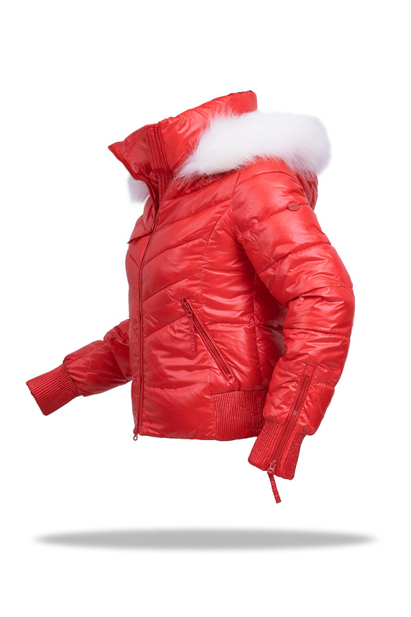 Зимняя куртка женcкая Freever GF 1916 красная, Фото №3 - freever.ua