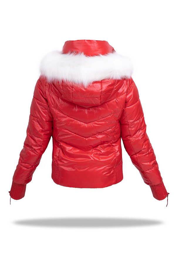 Зимняя куртка женcкая Freever GF 1916 красная, Фото №4 - freever.ua