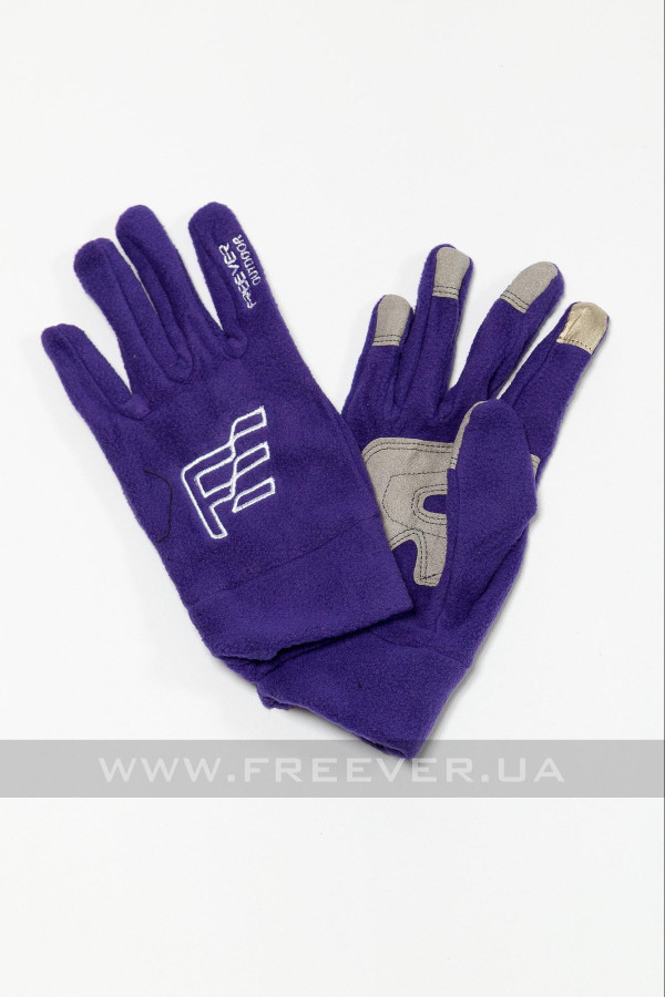 Перчатки женские флисовые Freever GF 605 фиолетовые