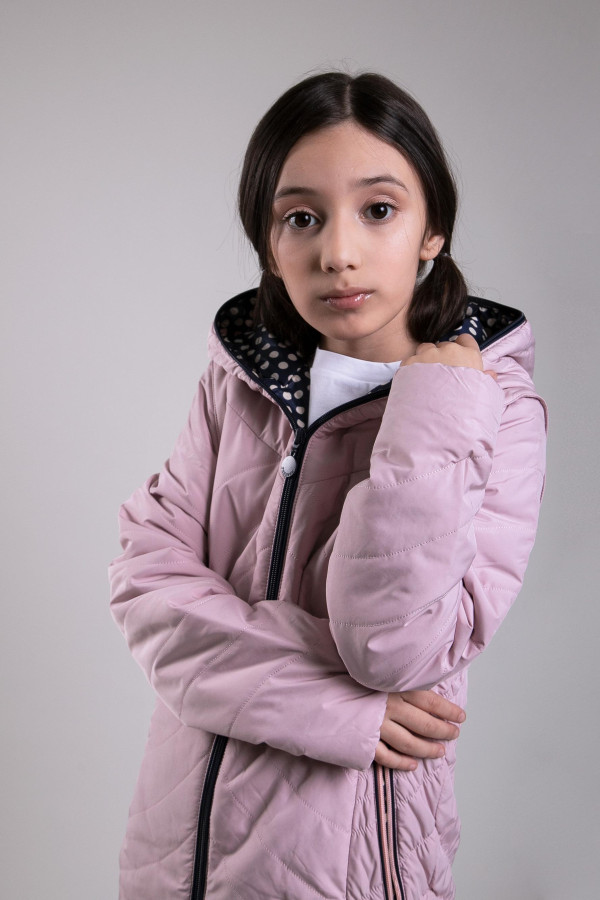 Демисезонная куртка детская Freever GF 4501 розовая, Фото №2 - freever.ua