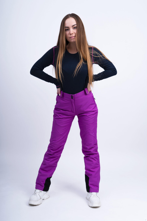 Гірськолижні штани жіночі Freever GF 6710 фіолетові
