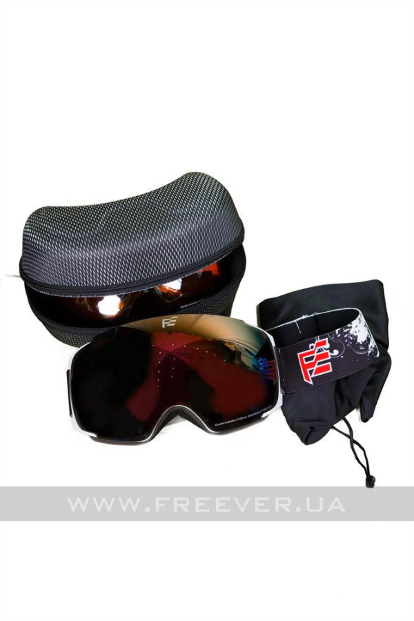 Горнолыжная маска Freever GF F0001 белая, Фото №2 - freever.ua