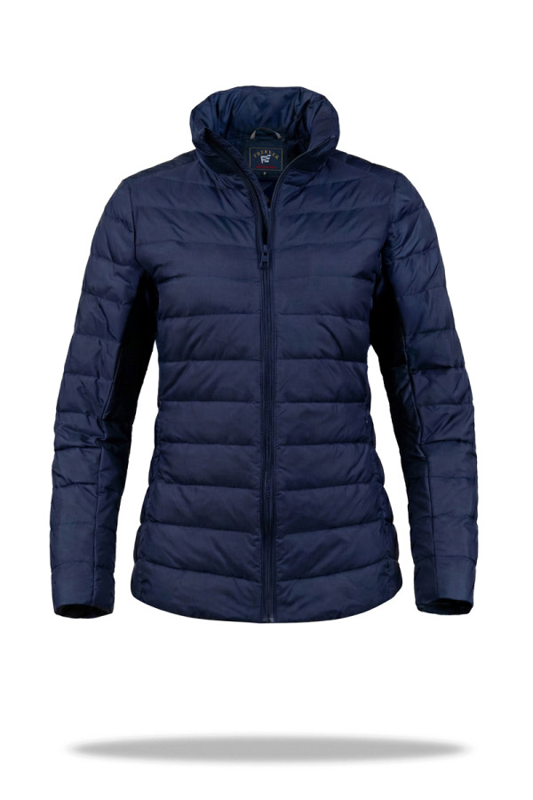 Пуховик женский Freever UF 20218 синий - freever.ua