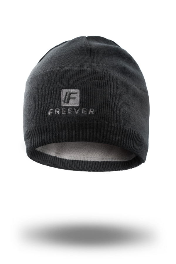 Вязаная шапка Freever UF 20304 черная