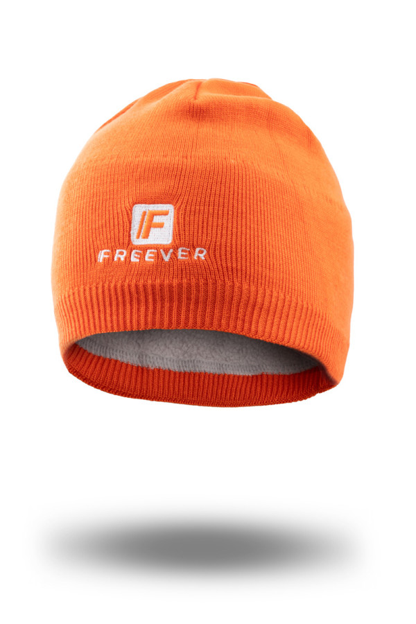 В'язана шапка Freever UF 20304 помаранчева