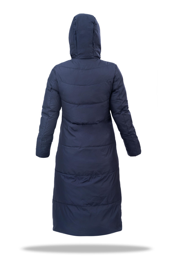 Пальто женское Freever GF 2040 темно-синее, Фото №5 - freever.ua