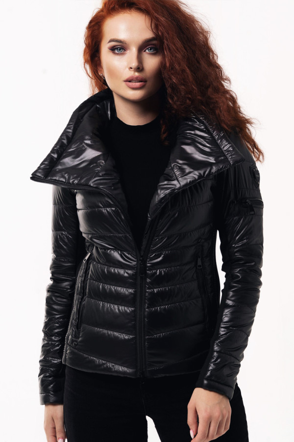 Демісезонне куртка жіноча Freever SF 20506 чорна - freever.ua