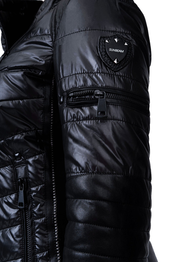 Демисезонная куртка женская Freever SF 20506 черная, Фото №7 - freever.ua