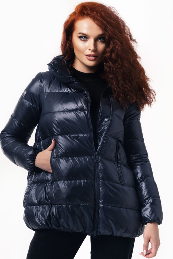 Зимова куртка жіноча Freever SF 20509 темно-синя