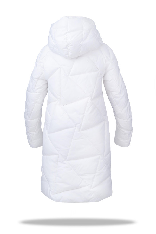 Пальто+шарф женское Freever SF 20511 белое, Фото №4 - freever.ua