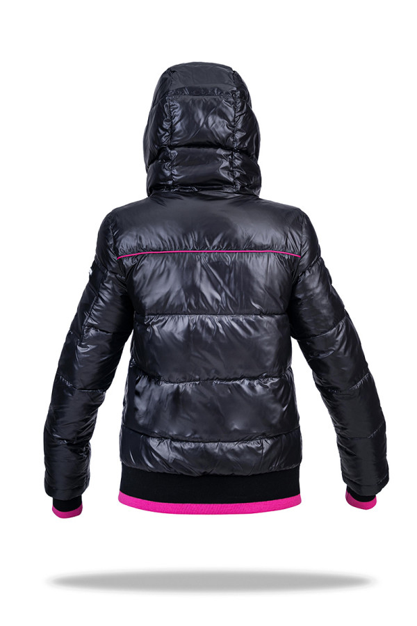 Зимова куртка жіноча Freever SF 20512 чорна, Фото №4 - freever.ua