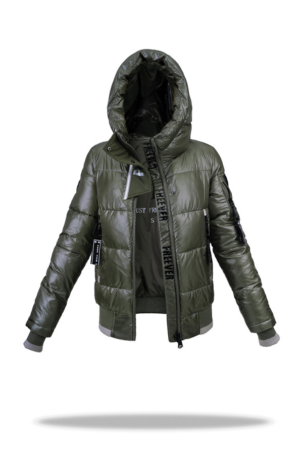Зимняя куртка женская Freever SF 20512 хаки