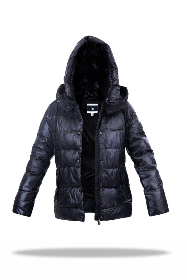 Зимняя куртка женская Freever SF 2067 черная, Фото №3 - freever.ua