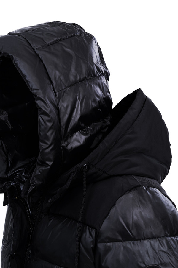 Зимняя куртка женская Freever SF 2067 черная, Фото №6 - freever.ua