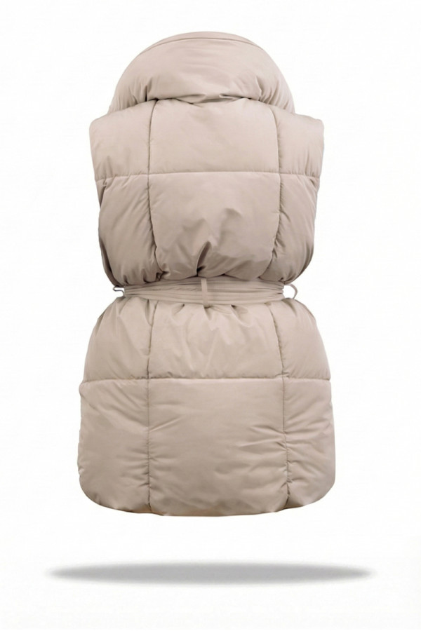 Жилетка жіноча Freever UF 20803 бежева, Фото №3- freever.ua