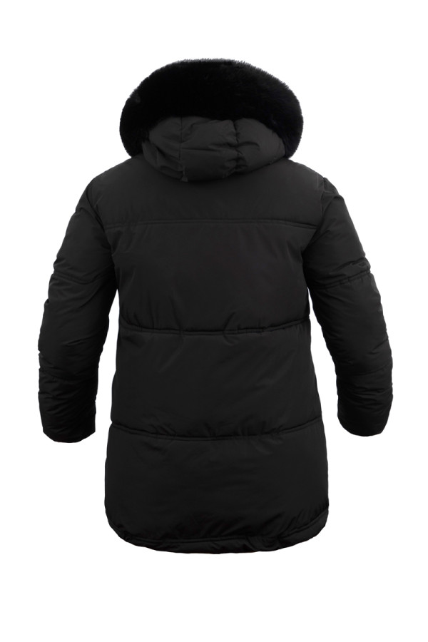 Куртка жіноча Freever UF 20806 чорна, Фото №3 - freever.ua