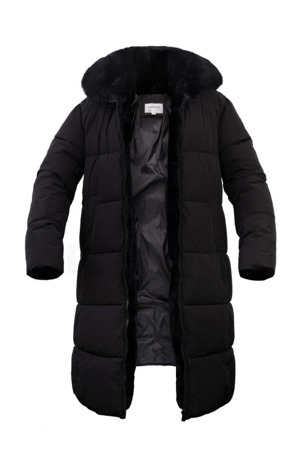 Пальто женское Freever UF 20807 черное