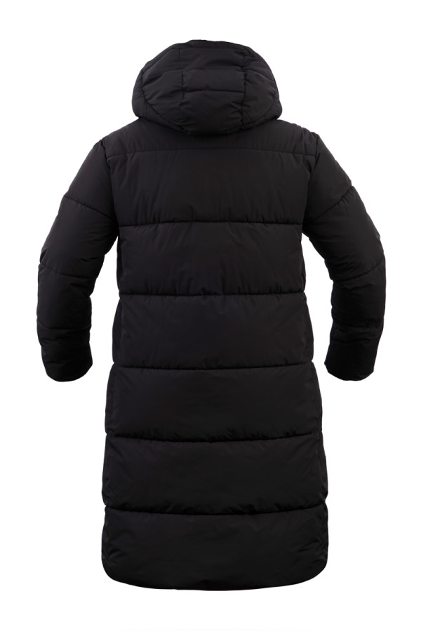 Пальто женское Freever UF 20807 черное, Фото №2 - freever.ua
