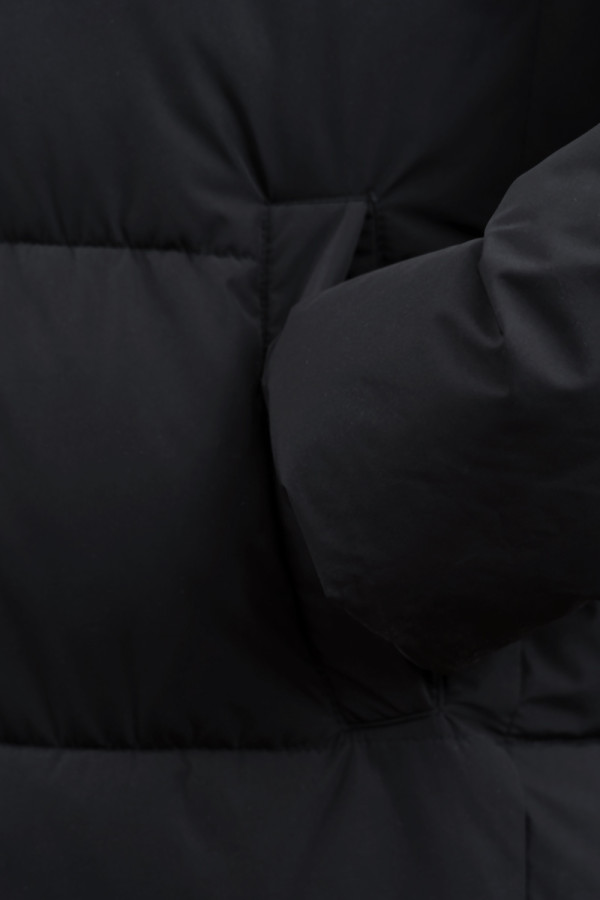 Пальто жіноче Freever UF 20807 чорне, Фото №4 - freever.ua