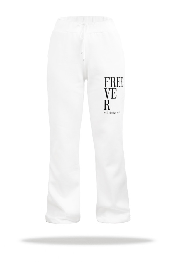 Спортивний костюм жіночий Freever UF 20809 білий, Фото №4 - freever.ua