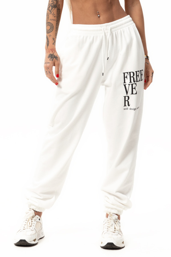 Спортивні штани жіночі Freever UF 20812 білі