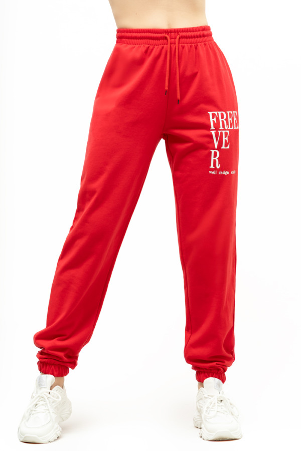 Спортивні штани жіночі Freever UF 20812 червоні