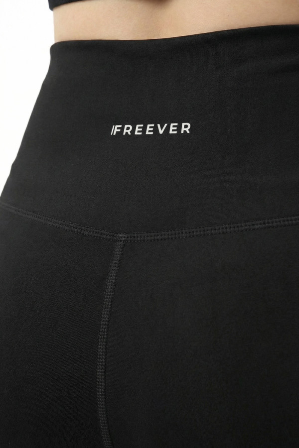 Женские леггинсы Freever NF 21021 чёрные, Фото №7- freever.ua