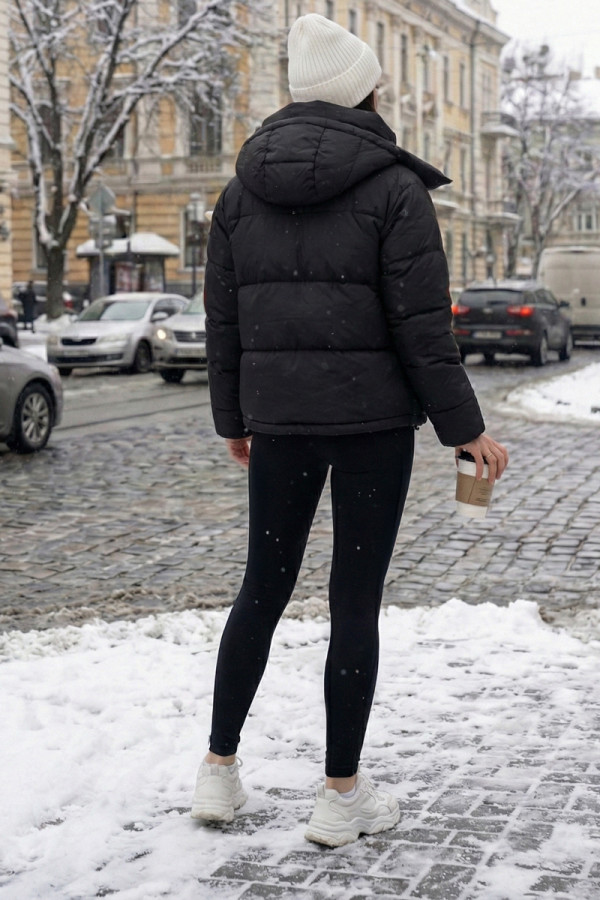 Жіночі легінси (теплі) Freever NF 21023 чорні, Фото №6- freever.ua