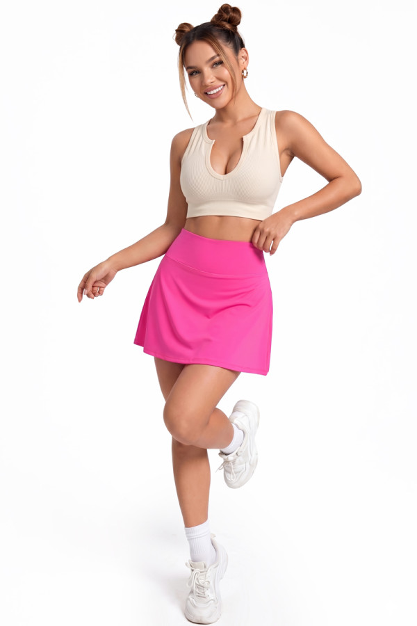 Юбка-шорты женская Freever NF 21025 малиновая