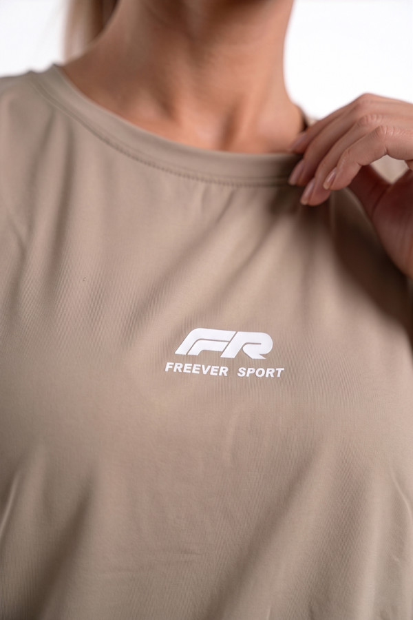 Безрукавка жіноча Freever JF21036 бежева, Фото №2- freever.ua