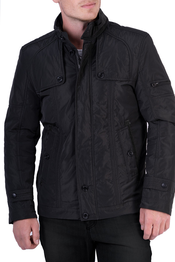 Куртка мужская демисезонная J210 черная - freever.ua