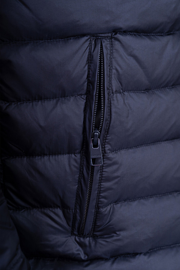 Пуховик мужской Freever WF 2116 темно-синий, Фото №7 - freever.ua