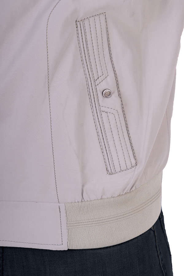 Куртка мужская демисезонная J211-192 светло-серая, Фото №4 - freever.ua