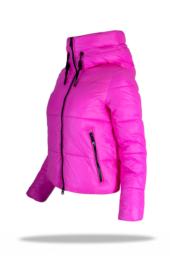 Куртка жіноча Freever WF 2128 малинова, Фото №5 - freever.ua