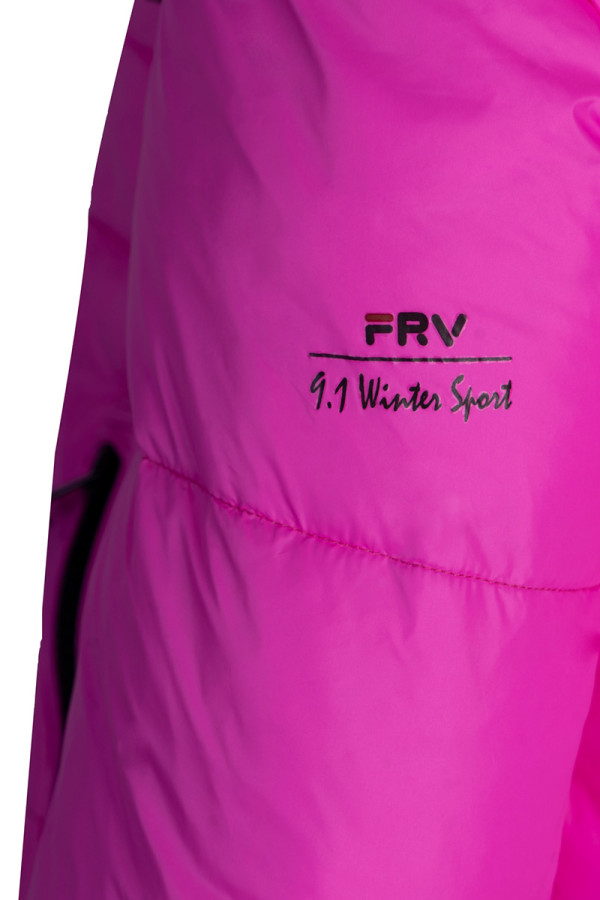 Куртка жіноча Freever WF 2128 малинова, Фото №9 - freever.ua