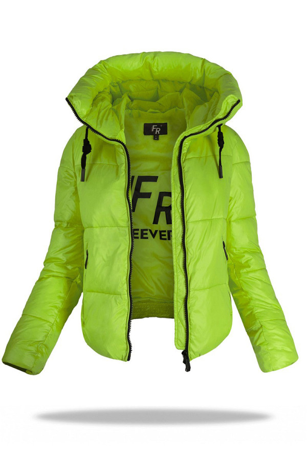 Куртка жіноча Freever WF 2128 салатова - freever.ua