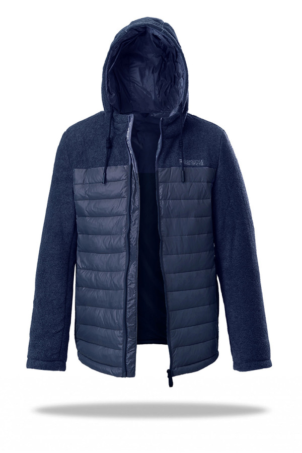 Флисовая куртка мужская Freever WF 2135 синяя - freever.ua