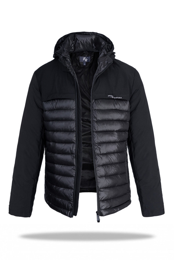 Демисезонная куртка мужская Freever WF 2138 черная - freever.ua