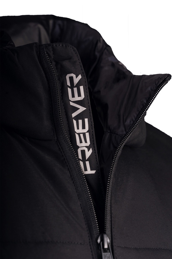 Демісезонна куртка чоловіча Freever WF 2138 чорна, Фото №6 - freever.ua