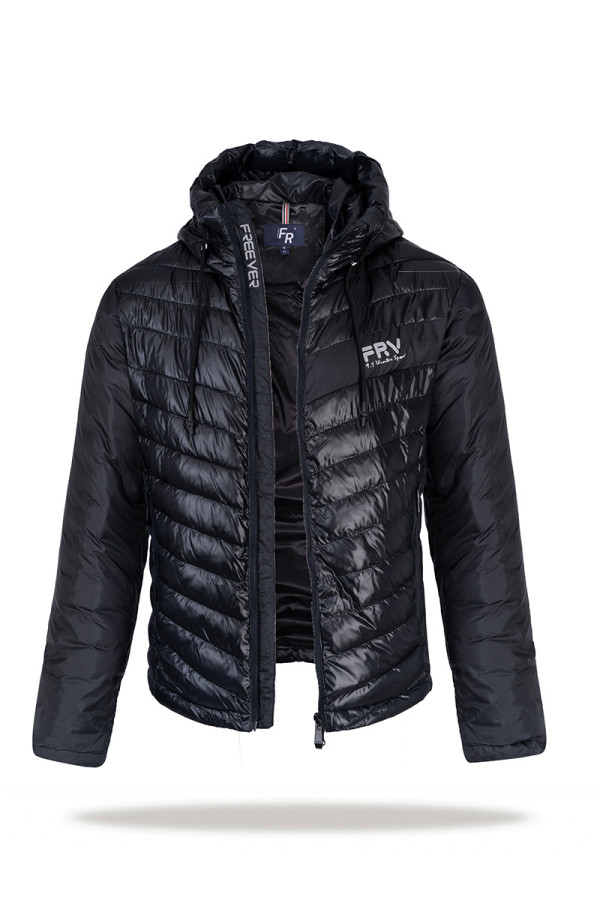 Демісезонна куртка чоловіча Freever WF 21481 чорна - freever.ua