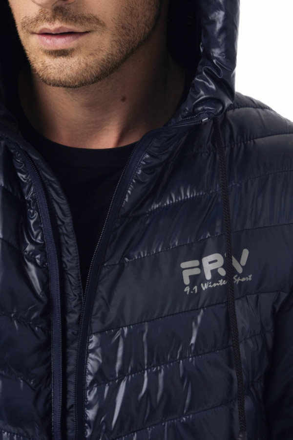 Демисезонная куртка мужская Freever WF 21481 синяя, Фото №11 - freever.ua