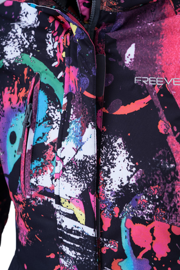 Горнолыжная куртка детская Freever SF 21601 мультиколор, Фото №2- freever.ua