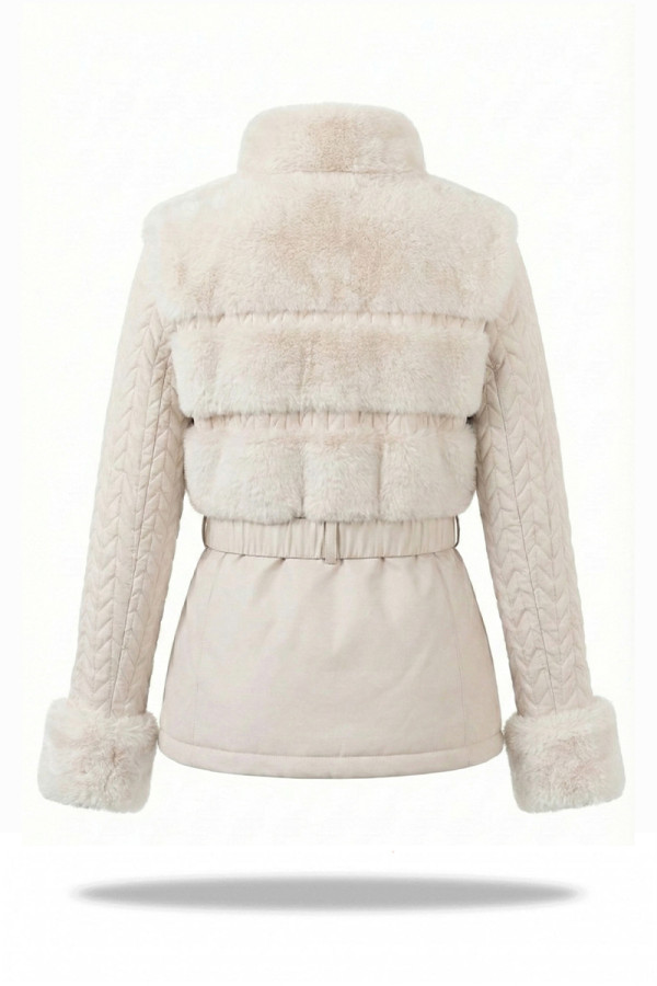 Жіночий гірськолижний костюм Freever NF 21616-21655 бежевий, Фото №5- freever.ua