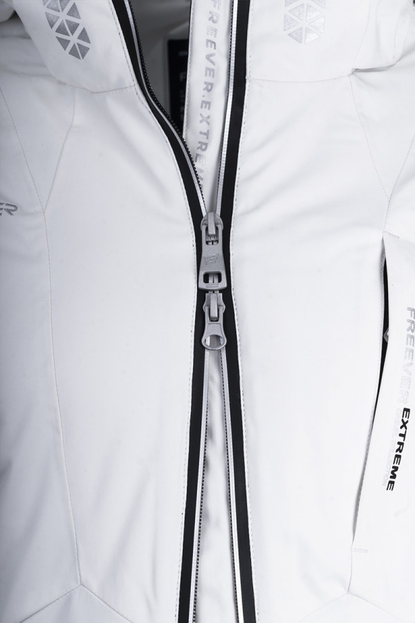 Горнолыжная куртка женская Freever WF 21618 белая, Фото №5 - freever.ua