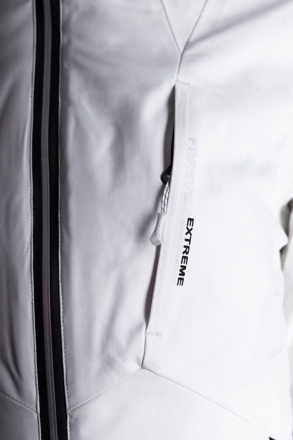 Горнолыжная куртка женская Freever WF 21618 белая, Фото №6 - freever.ua