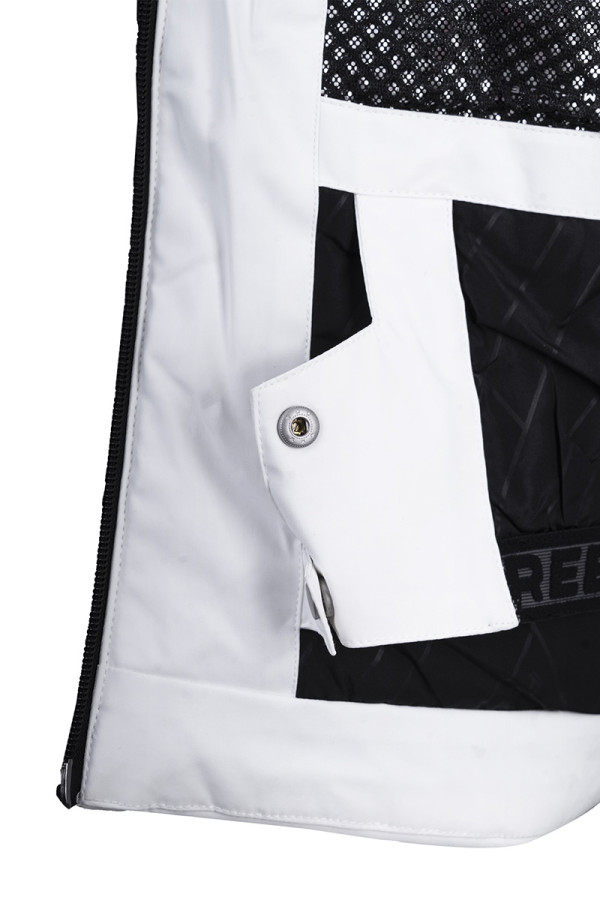 Горнолыжная куртка женская Freever WF 21618 белая, Фото №8 - freever.ua