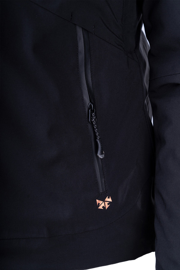 Горнолыжная куртка женская Freever WF 21618 черная, Фото №6 - freever.ua