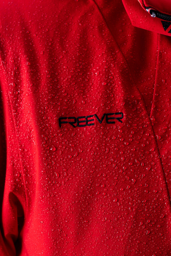 Гірськолижна куртка жіноча Freever WF 21618 червона, Фото №7 - freever.ua