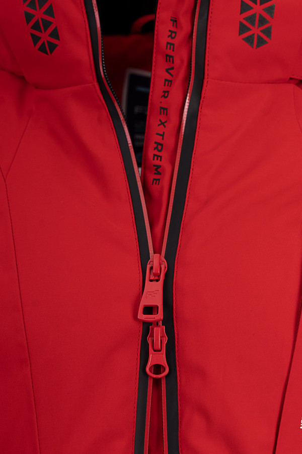 Горнолыжная куртка женская Freever WF 21618 красная, Фото №9 - freever.ua