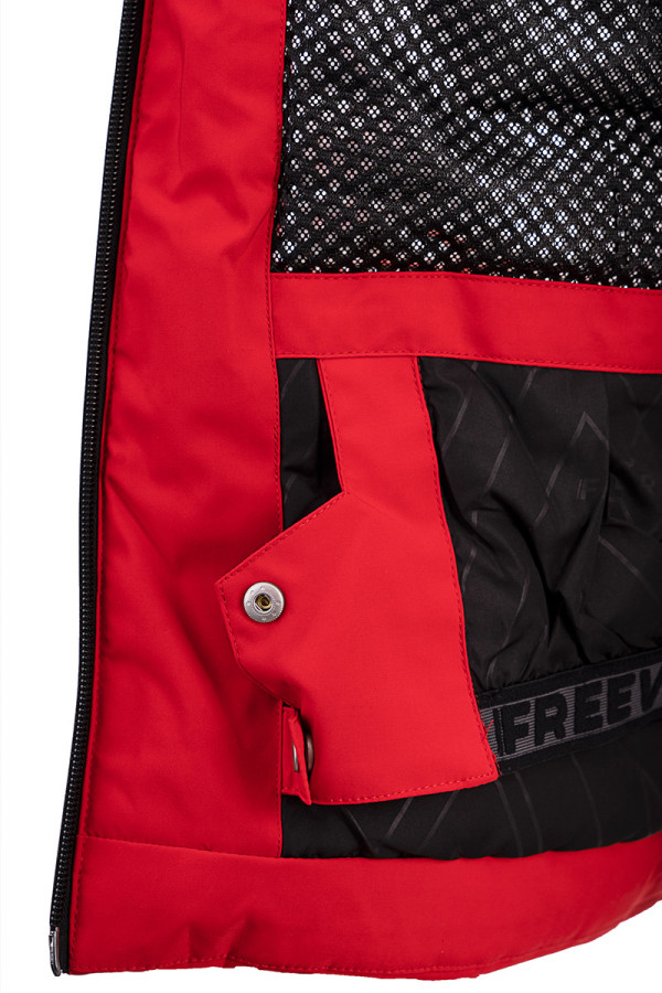 Горнолыжная куртка женская Freever WF 21618 красная, Фото №8 - freever.ua